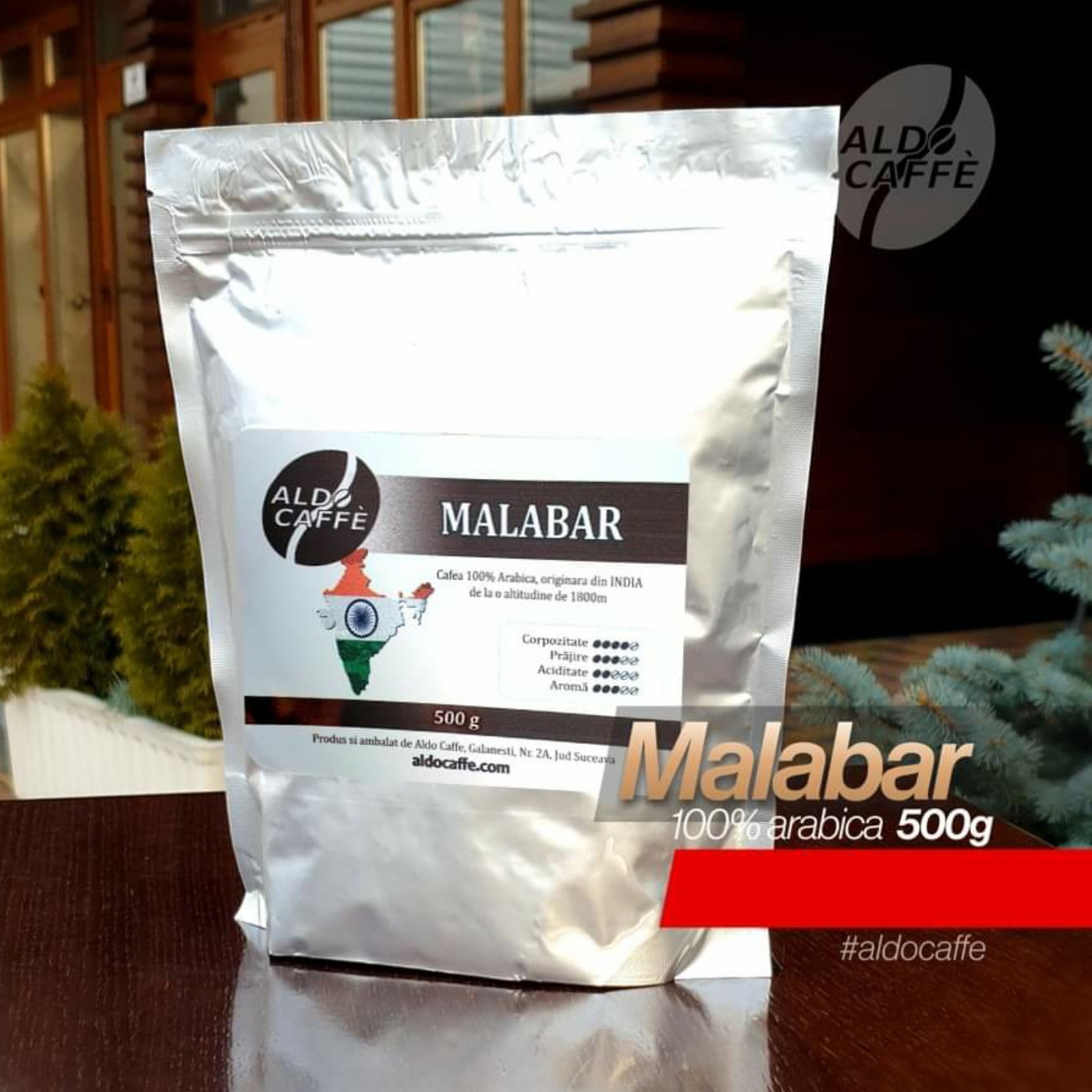 Cafea Arabica 100% Malabar India